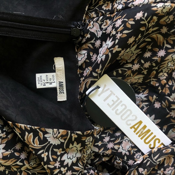 Amuse Society Besos Besos Baby Maxi Dress Sz S NWT - Picture 3 of 11